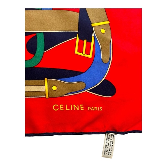 Celine Silk Scarf - Picture 4 of 12